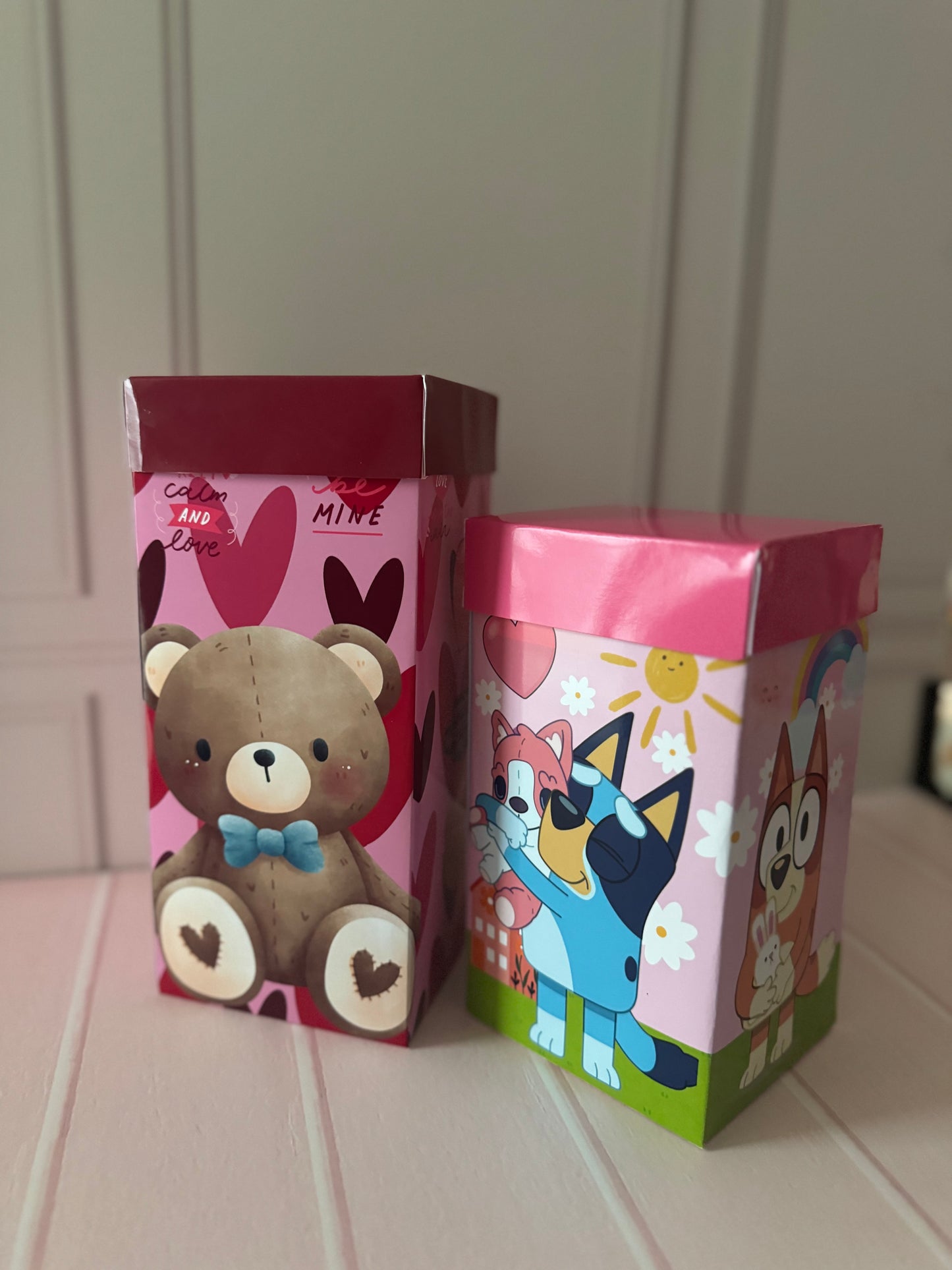 CAJA DE REGALO PARA PELUCHES PLANTILLA