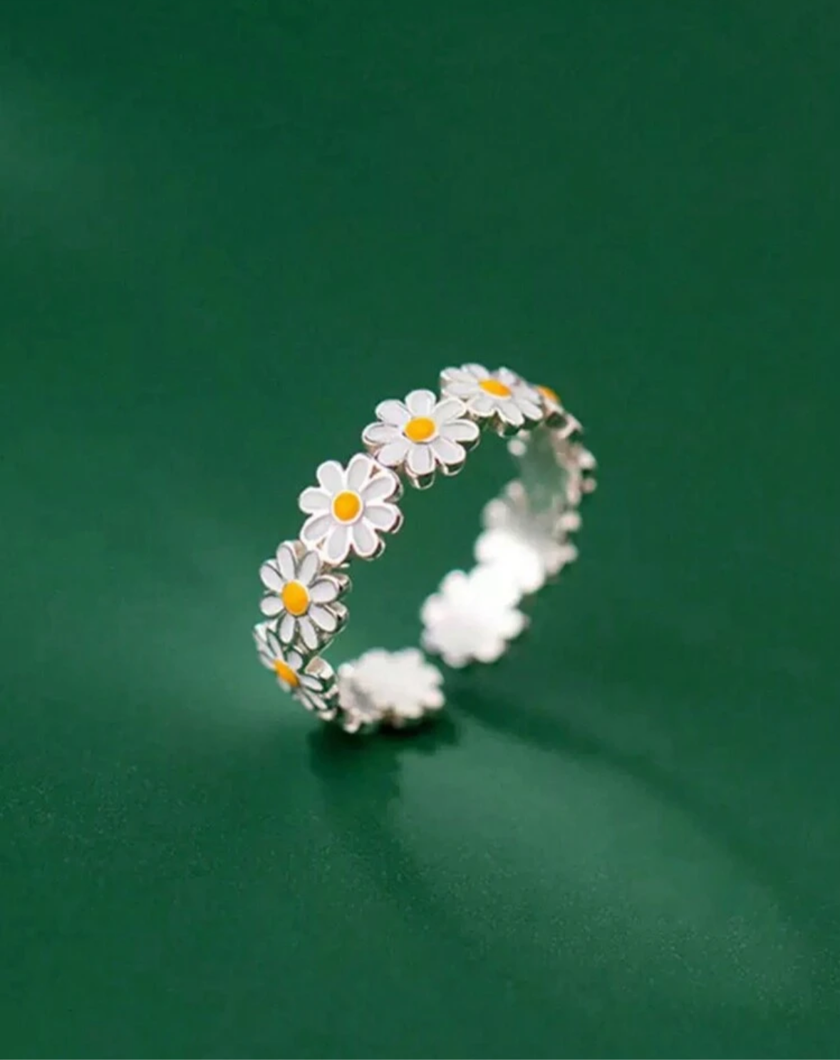 Anillo de girasoles auto ajustable