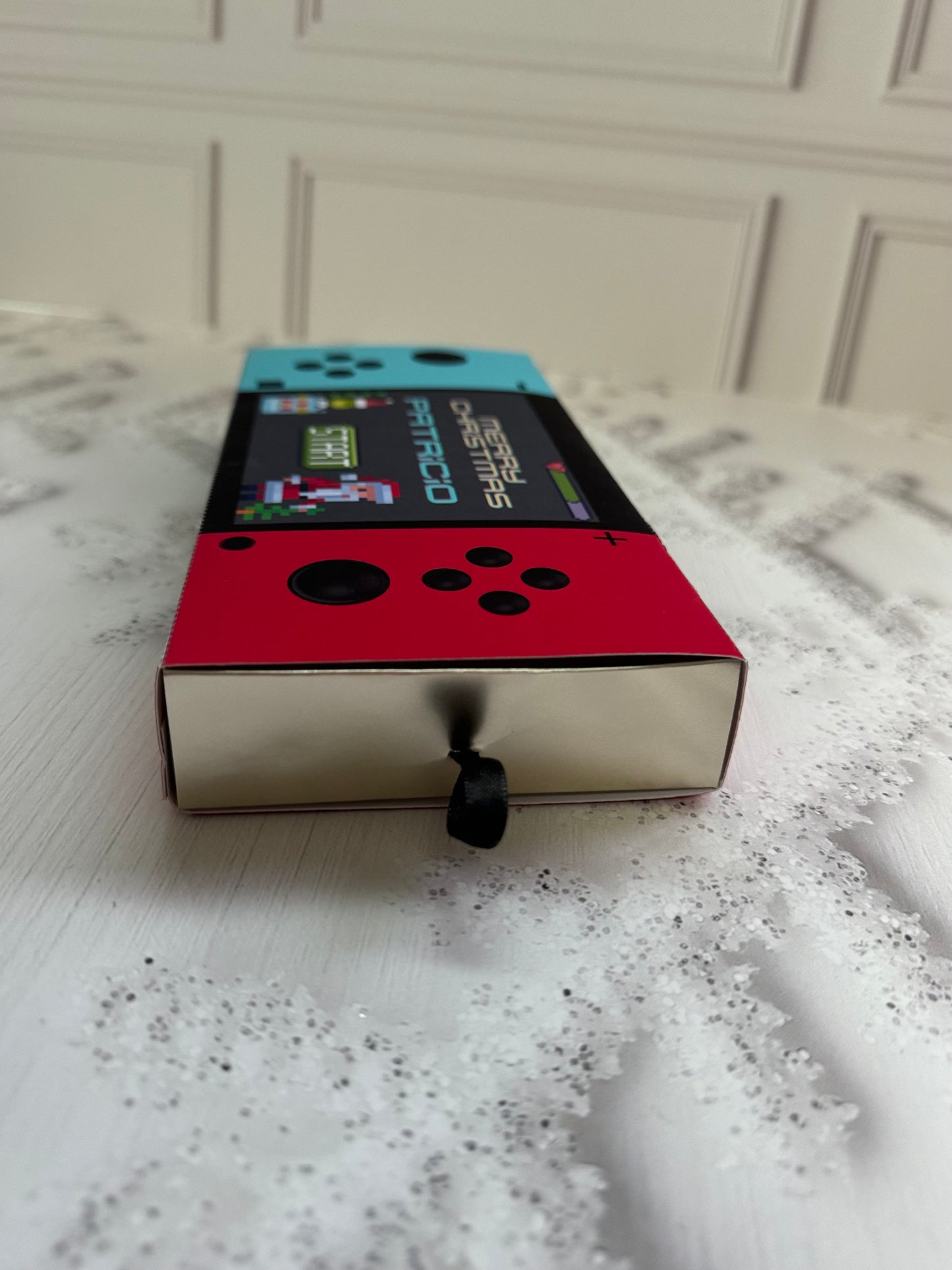 Slide box con diseño de Nintendo
