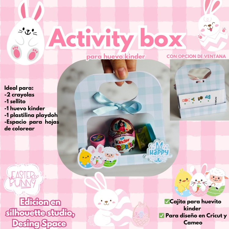 Activity Box Kinder con ventana