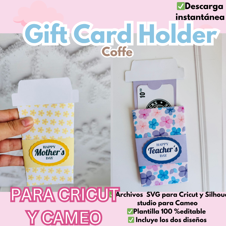Gift Card Holder Coffe