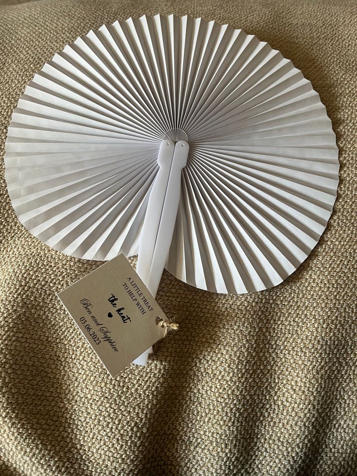 Ventilador de mano, blanco