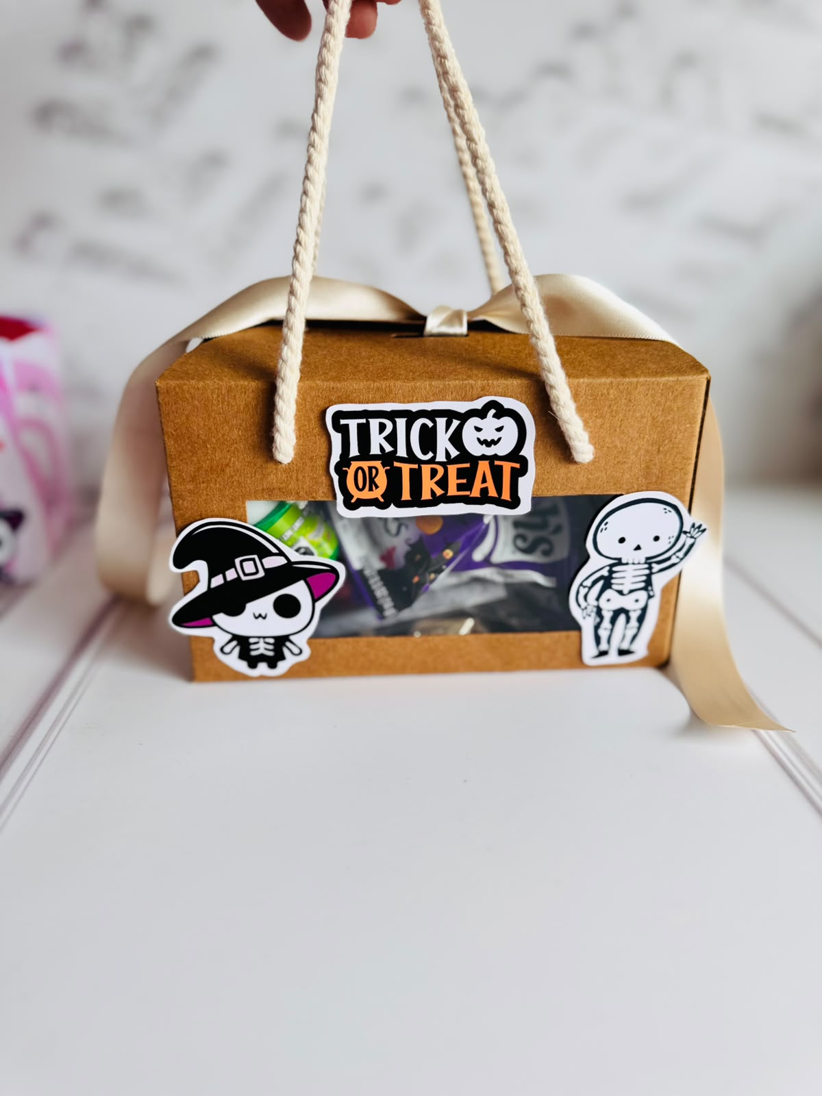 Bag Box, plantilla editable en CANVA