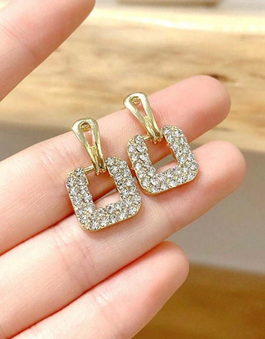 Aretes cuadrados