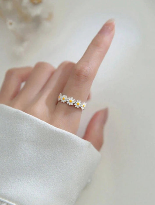 Anillo de girasoles auto ajustable