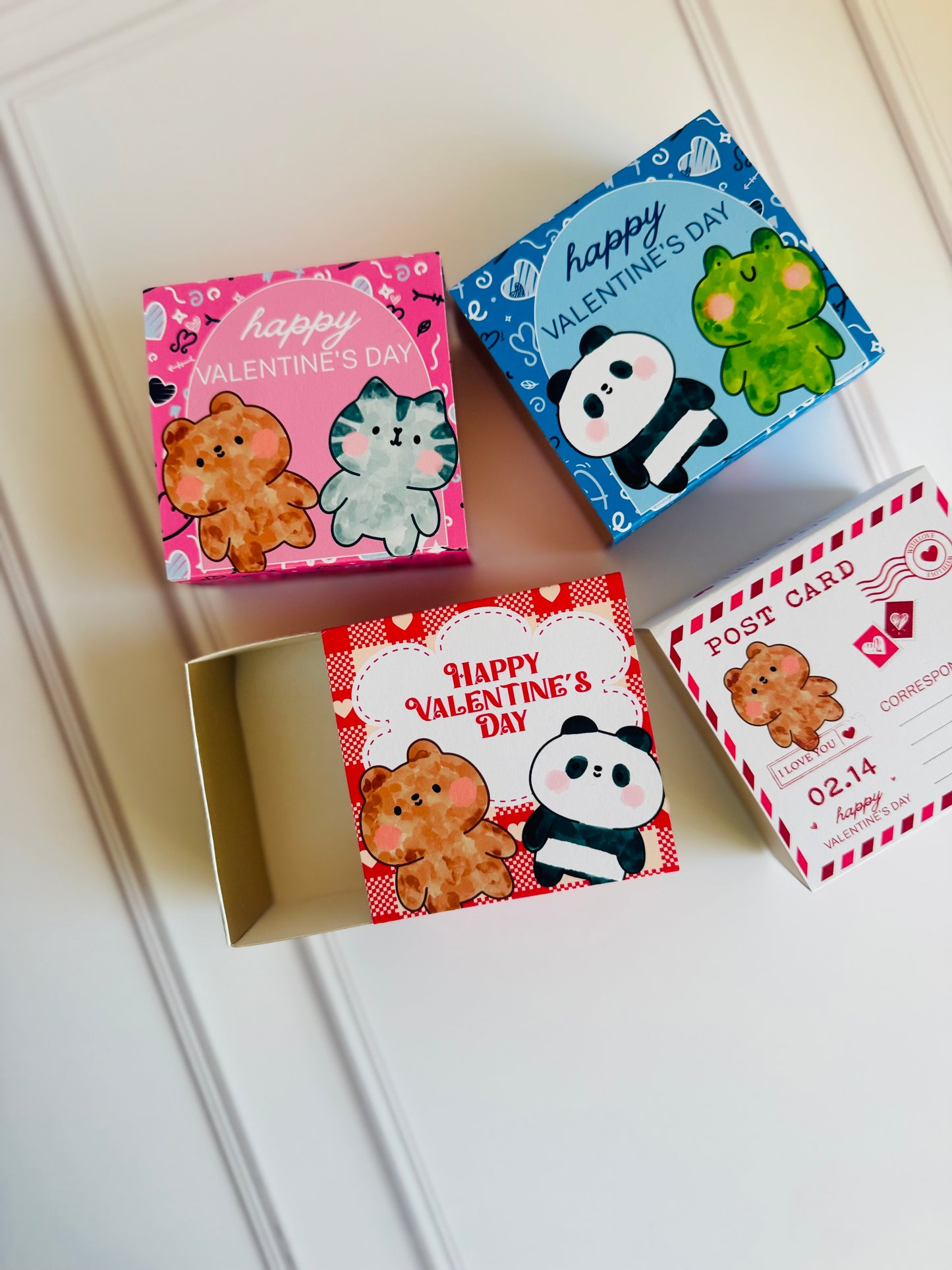 Kit Valentin 26 Incluye 3 Cajas en Svg y Silhuette studio para Cricut y Cameo