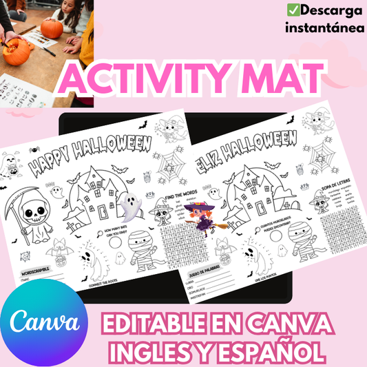 HALLOWEEN ACTIVITY MAT