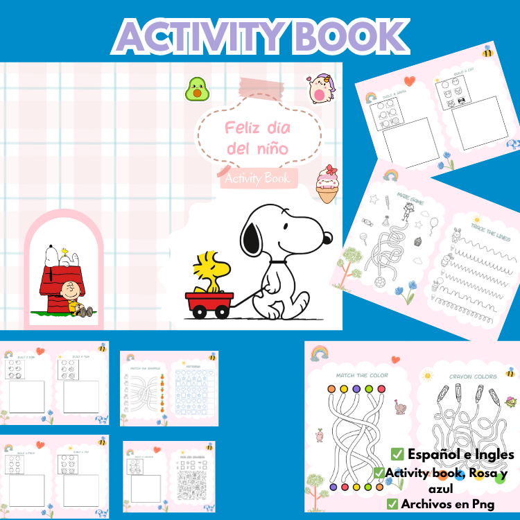 Activity Book para el Día del niño