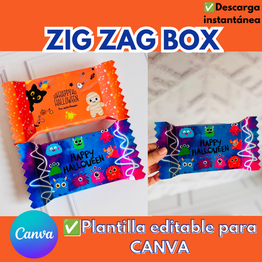 ZIG ZAG BOX CANVA