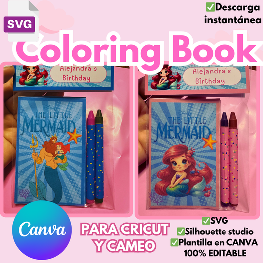 Coloring Activity formato Canva listo para imprimir y personalizarse. Herramienta sencilla y facil de usar