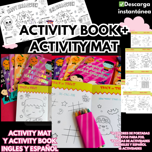 Activity Book + Activity Mat