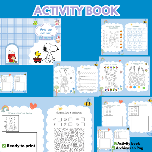 Activity Book para el Día del niño