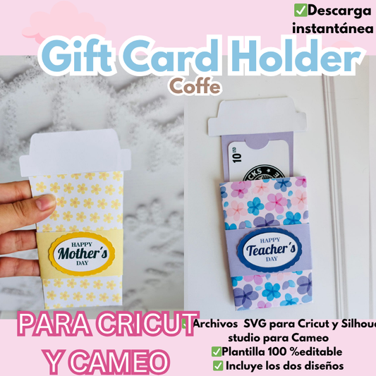 Gift Card Holder Coffe