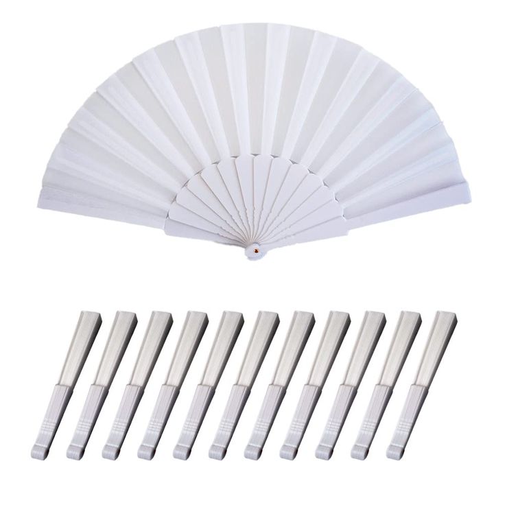 Ventilador de mano, blanco