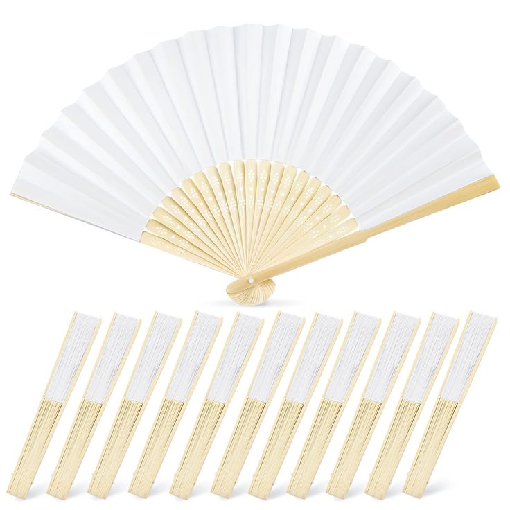 Ventilador de mano, blanco