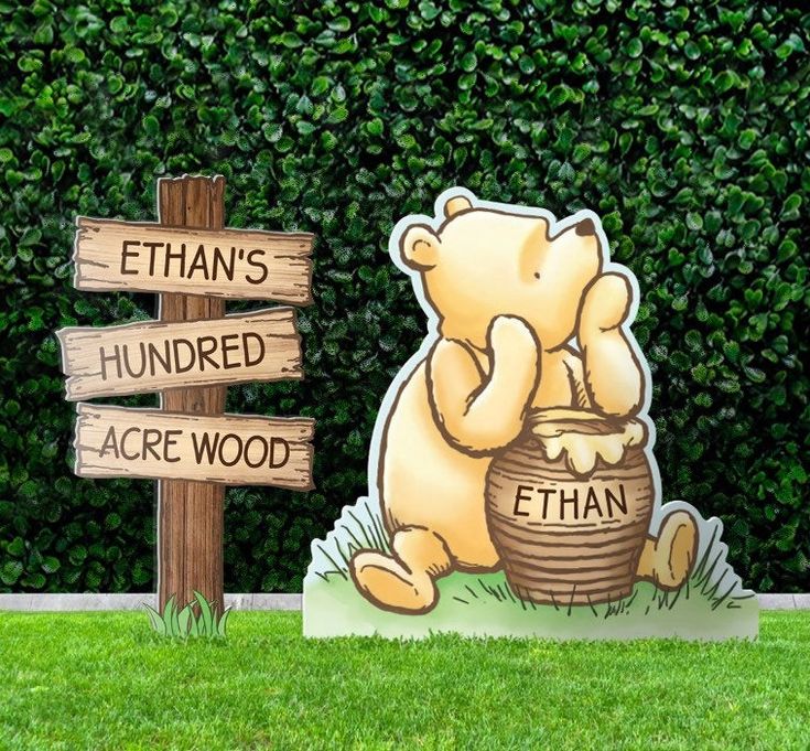 Cliparts 25 imagenes png y svg de Winnie the pooh, incluye abecedario, Ideal para personalizaciones en diseños de fiesta y caketoppers